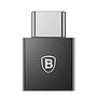 Baseus Exquisite Type-C Male to USB Female Adapter Converter 2.4A Black