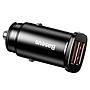 Baseus Square metal A+A 30W Dual QC3.0 Quick Car