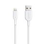 Anker Powerline II with lightning connector 3ft Wh