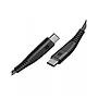 RAVPower TYPE-C TO TYPE-C 3.3FT/1M CABLE -BLACK
