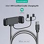 RAVPower 3-in-1 Cradle Charging Kit Charge & Sync