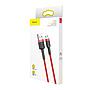 Baseus Cafule Cable USB For Micro 1.5A 2M Red+Red